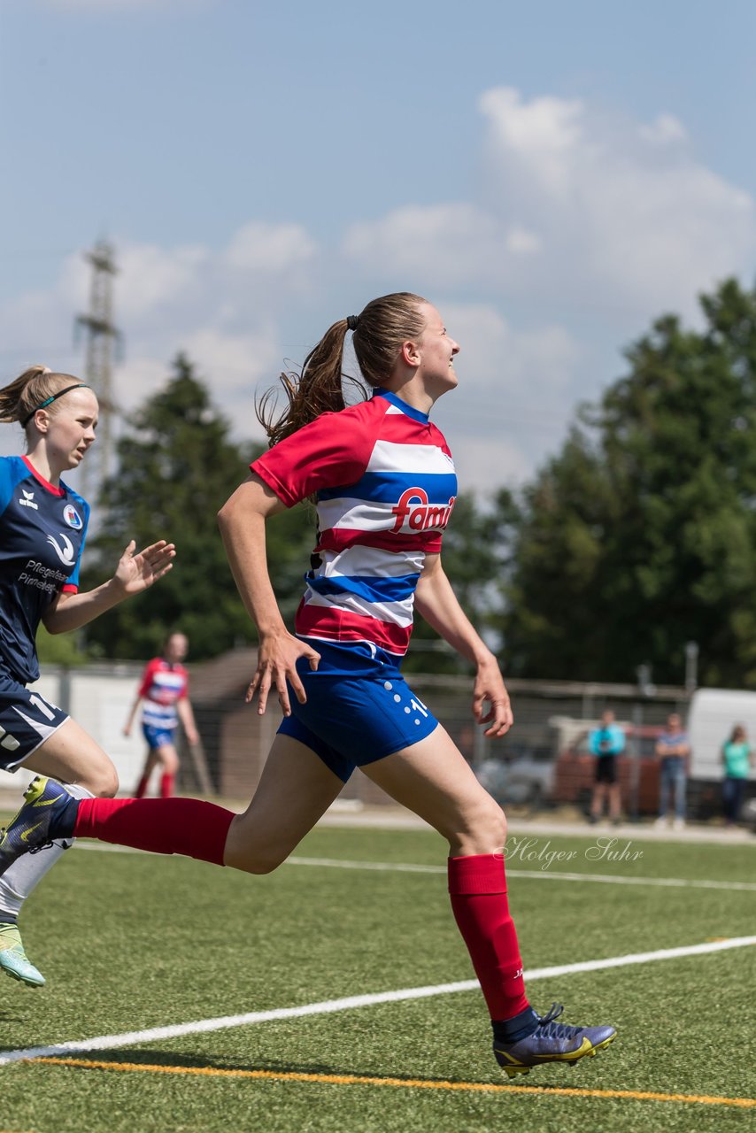 Bild 347 - wBJ Holsatia Elmshorn - VfL Pinneberg : Ergebnis: 1:4